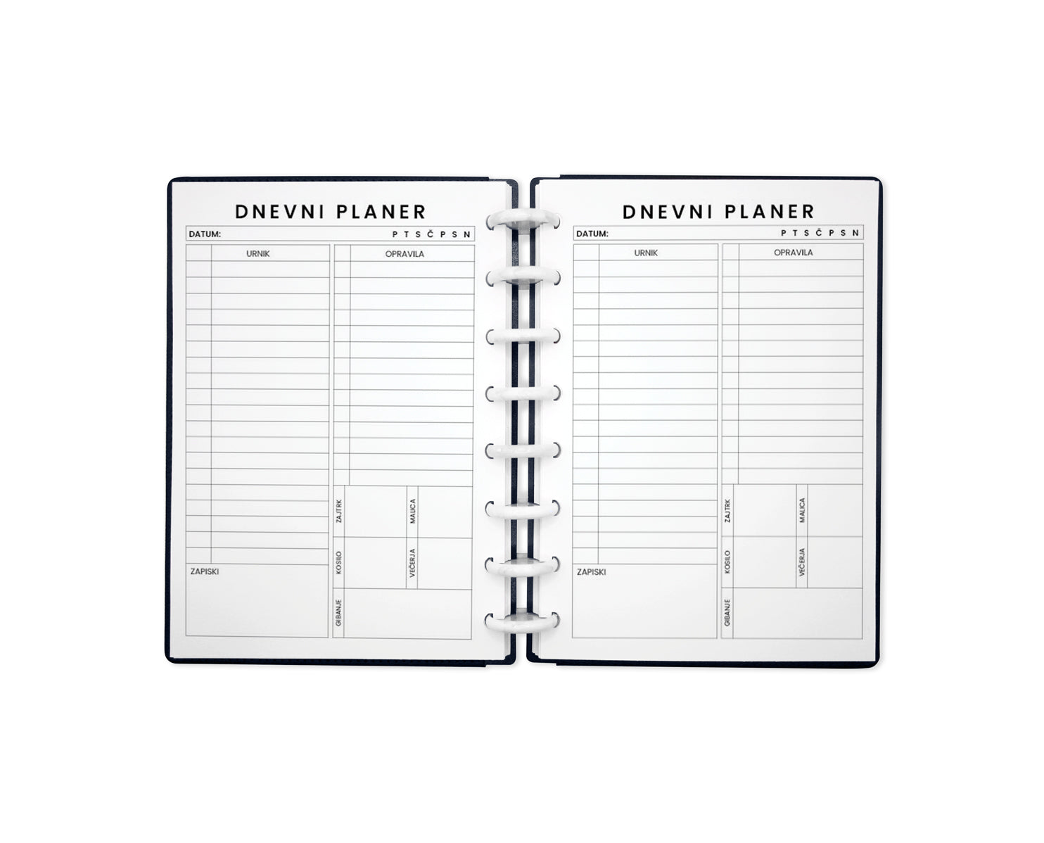 Dnevni Planer - Daily Moonlight | UlmiPlan