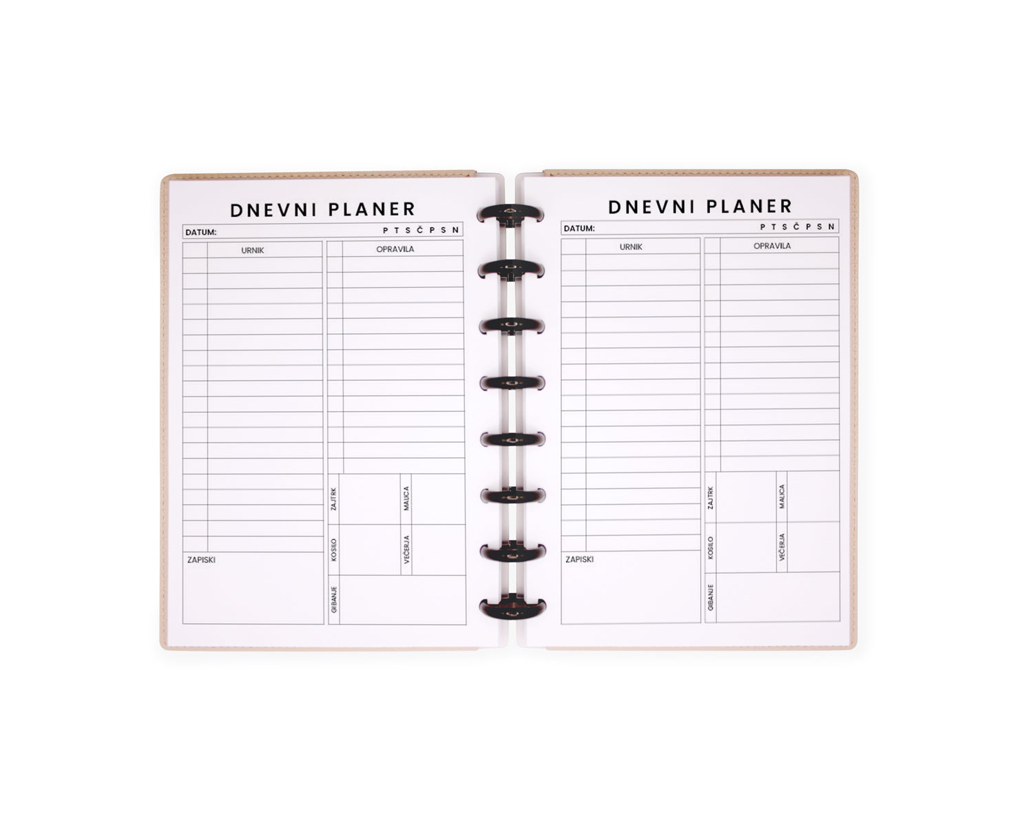 Dnevni Planer - Daily Toupe | UlmiPlan