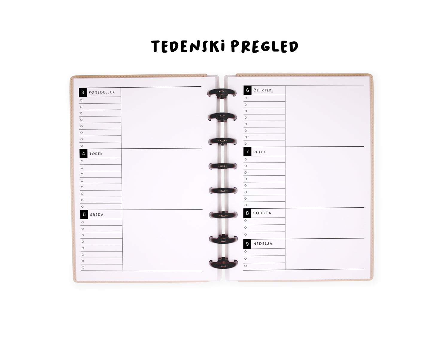 Šolski Planer - Focus Toupe | UlmiPlan