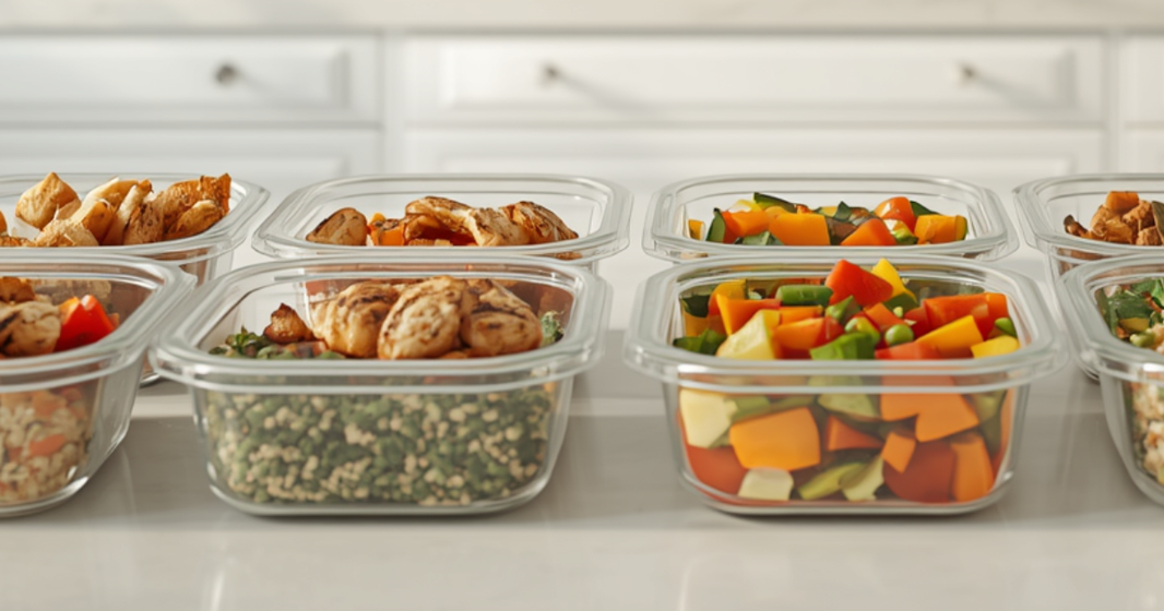 Meal prep za cel teden: kako organizirana shramba skrajša pripravo hrane na polovico