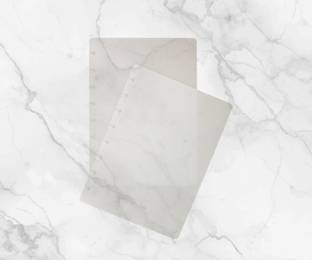 Platnica A5 PVC - Frost White